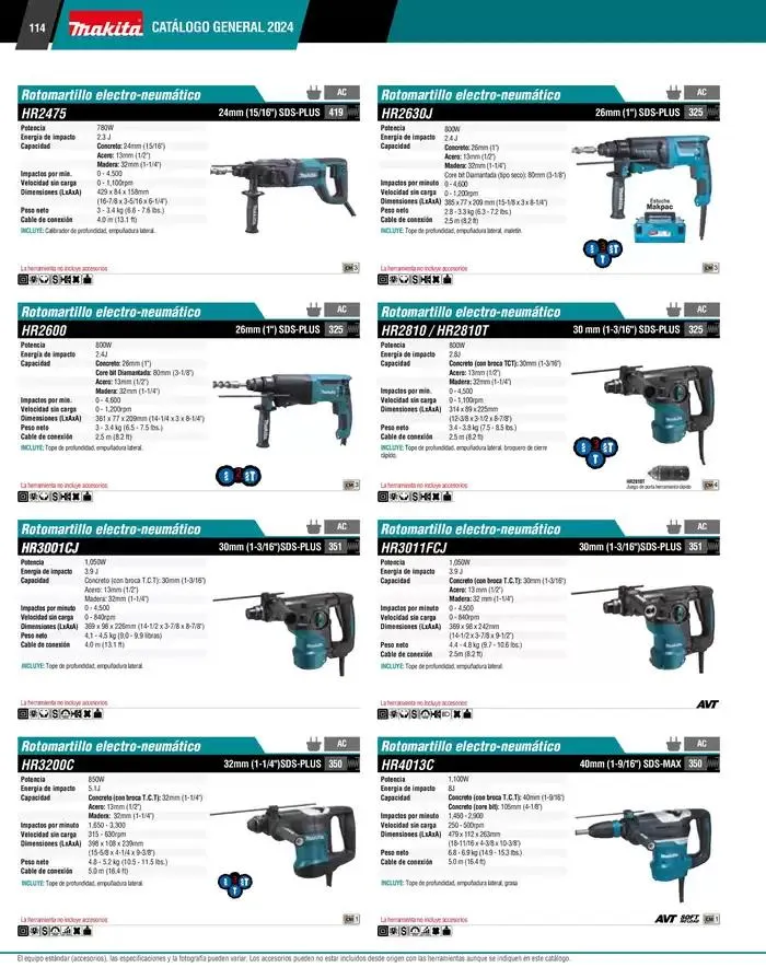 Catálogo de CATÁLOGO GENERAL 11 de abril al 31 de diciembre 2025 - Pagina 114