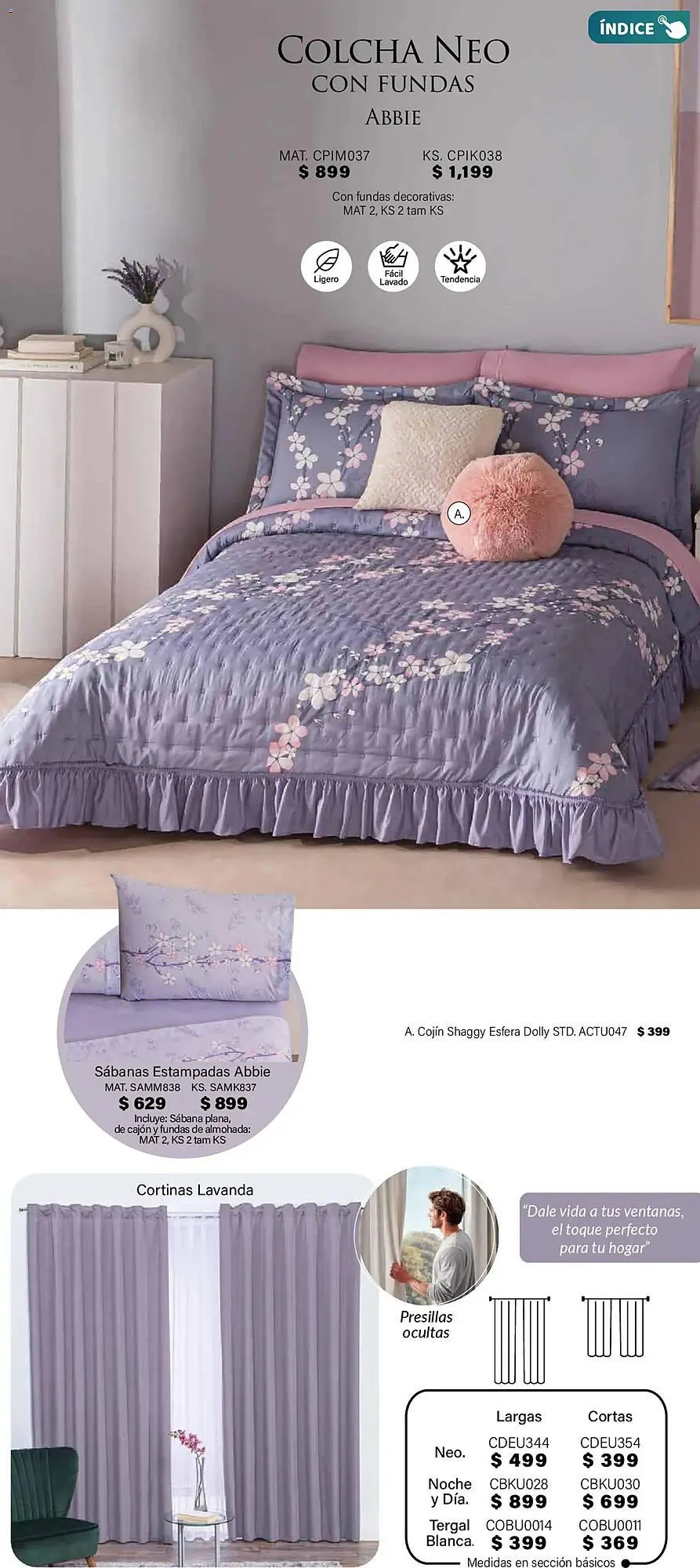 Catálogo de Catálogo Colchas Concord 1 de noviembre al 1 de febrero 2026 - Pagina 76