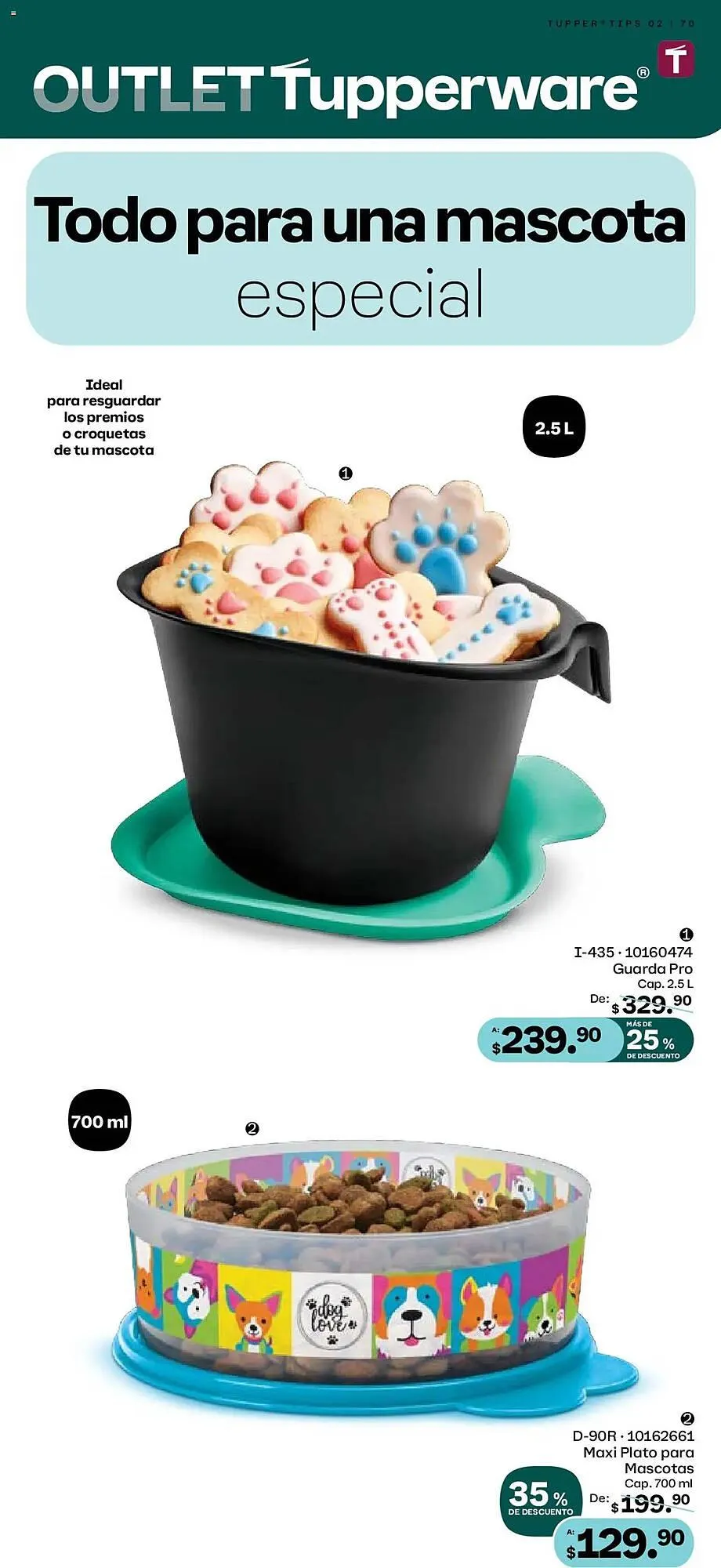Catálogo de Catálogo Tupperware 27 de enero al 23 de febrero 2025 - Pagina 70