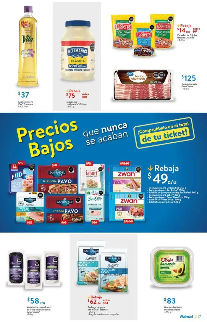 Catálogo de Walmart Súper - Precios Bajos 24 de mayo al 12 de junio 2024 - Pagina 7