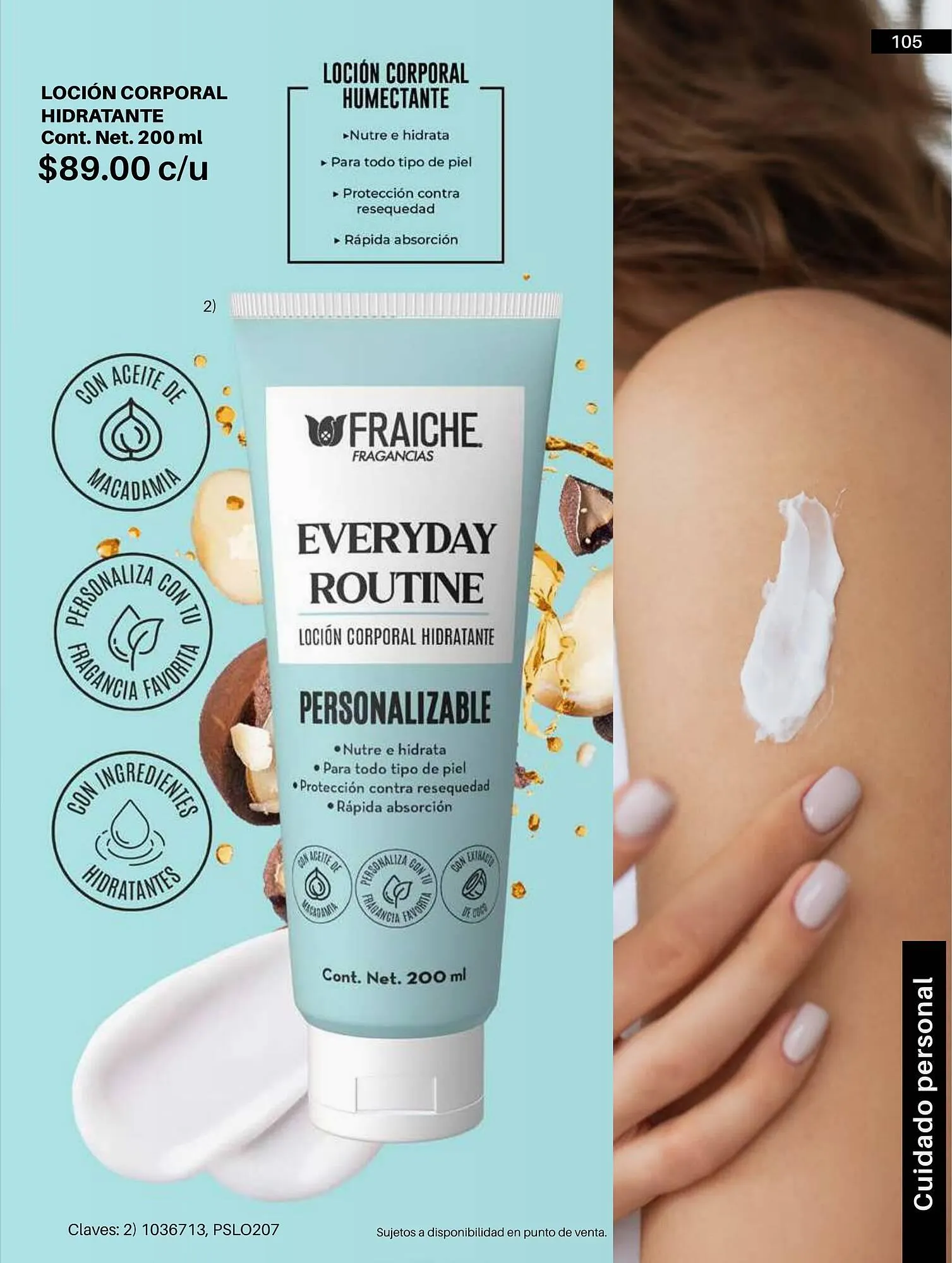 Catálogo de Catálogo Fraiche 11 de marzo al 30 de abril 2026 - Pagina 107