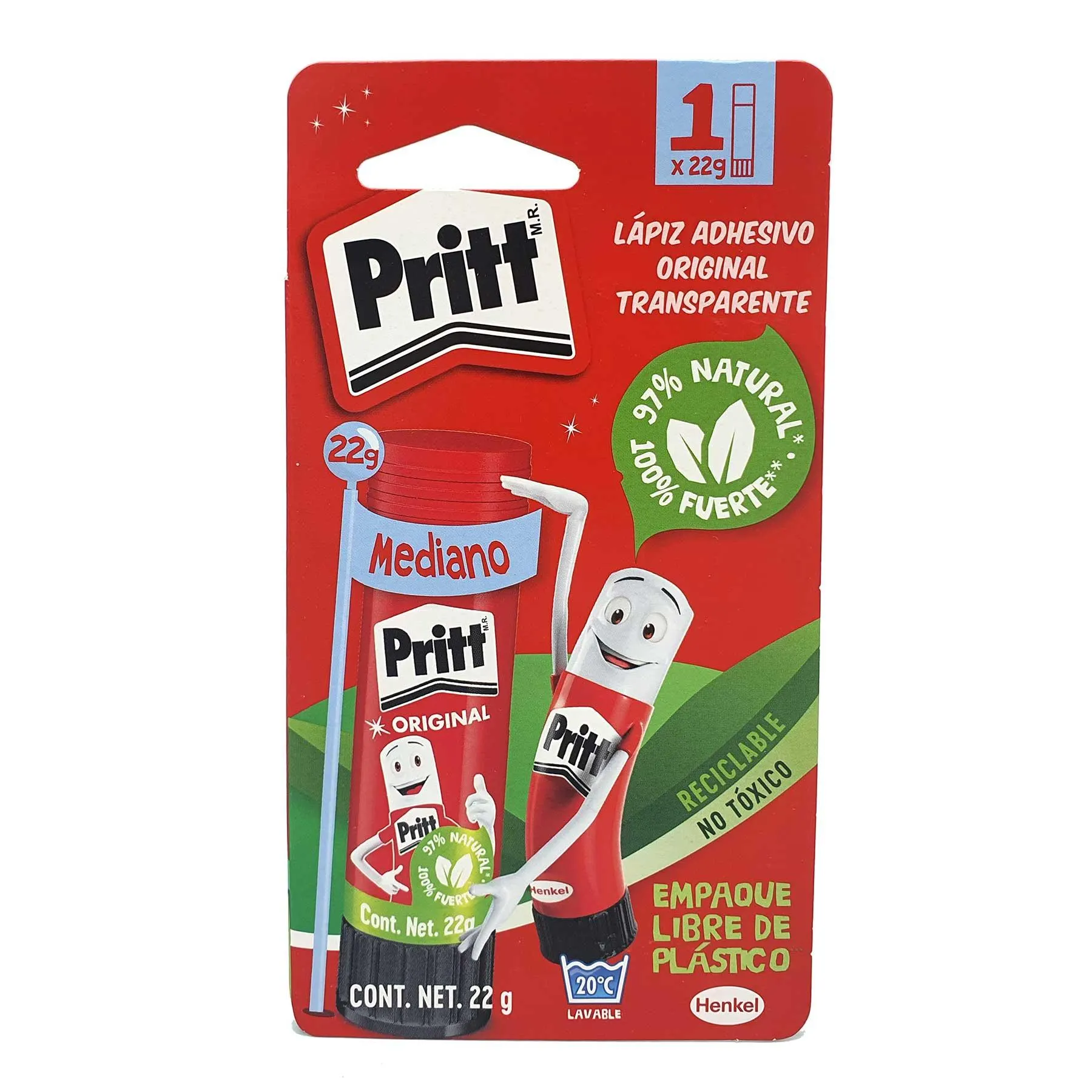 Lápiz Adhesivo Pritt 22 g. Bl/1