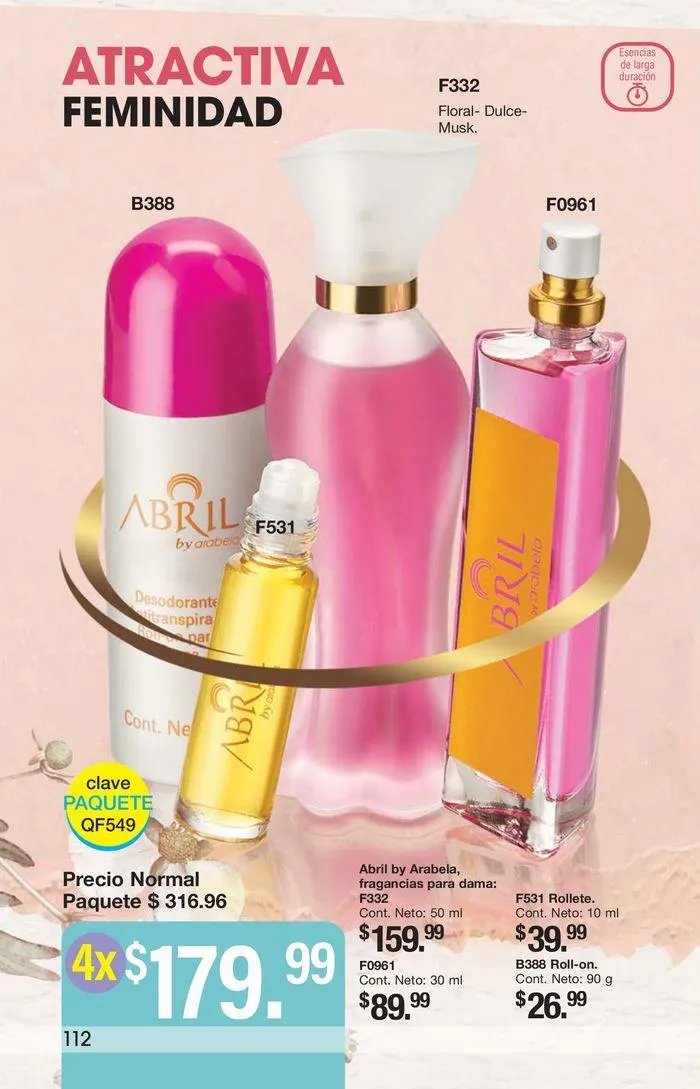Catálogo de Arabela Campaña 20 29 de agosto al 19 de septiembre 2024 - Pagina 112