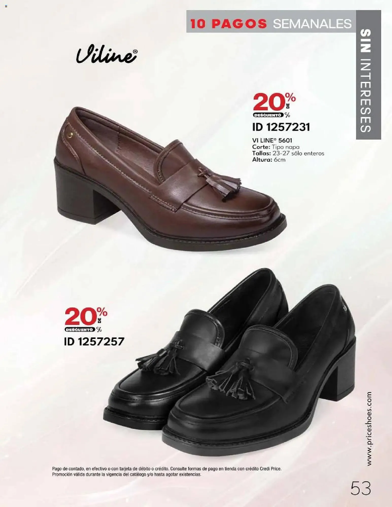 Catálogo de Catálogo Price Shoes 20 de marzo al 1 de octubre 2026 - Pagina 53