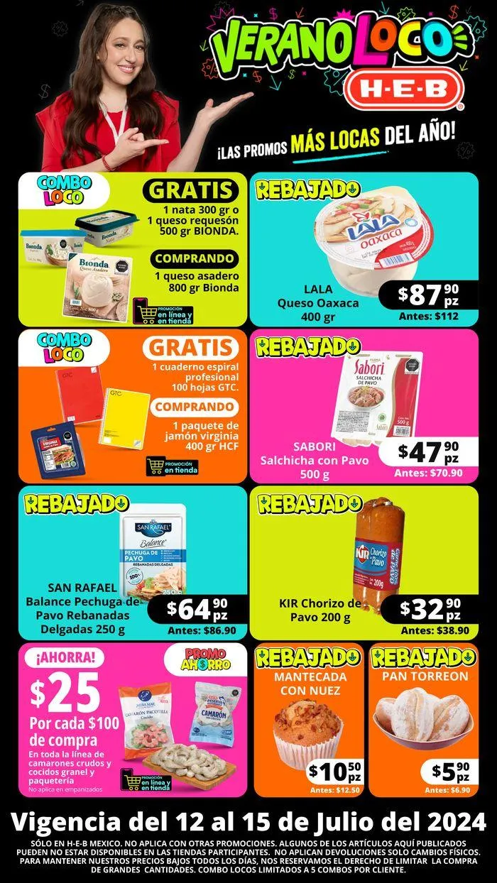 Catálogo de HEB - Verano Loco 15 de julio al 15 de julio 2024 - Pagina 2
