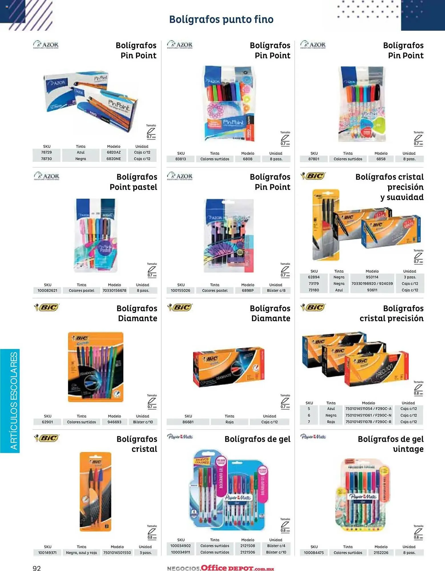 Catálogo de Catálogo Office Depot 12 de enero al 1 de enero 2027 - Pagina 94