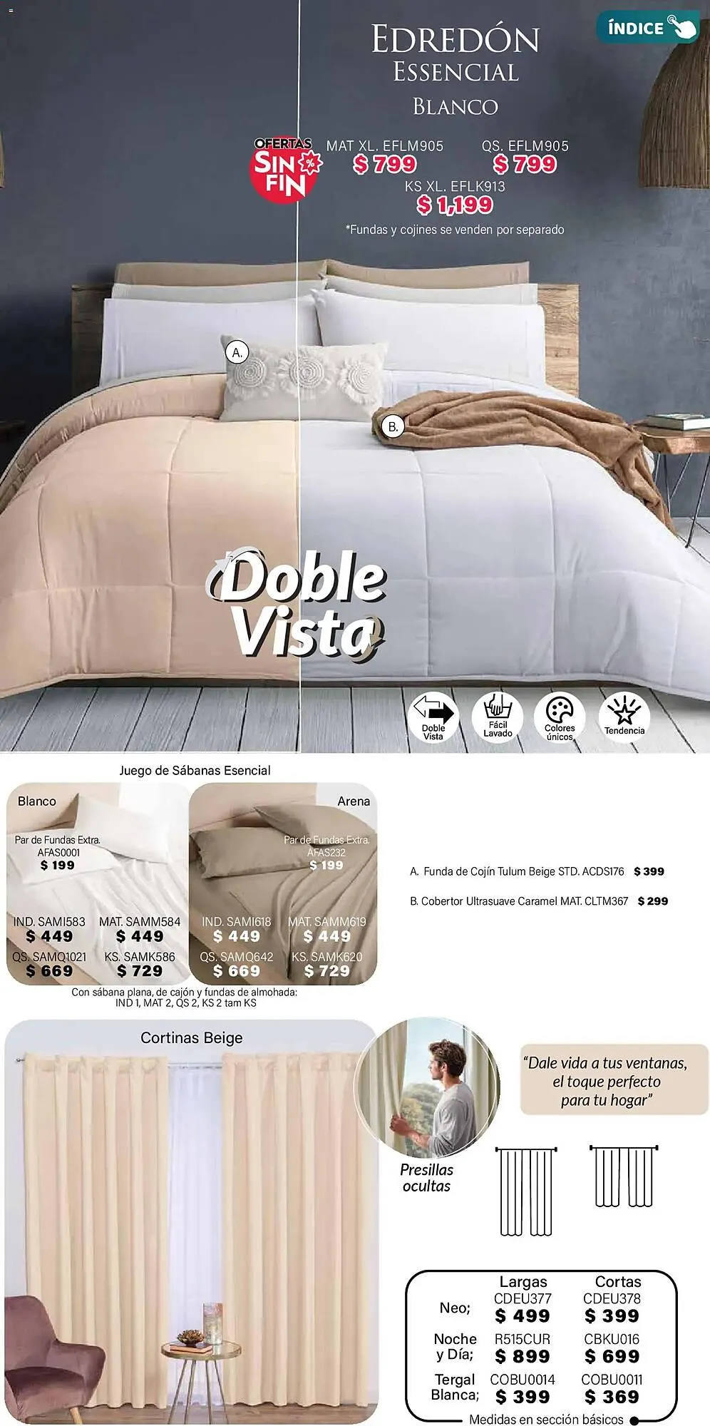 Catálogo de Catálogo Colchas Concord 1 de noviembre al 1 de febrero 2026 - Pagina 155