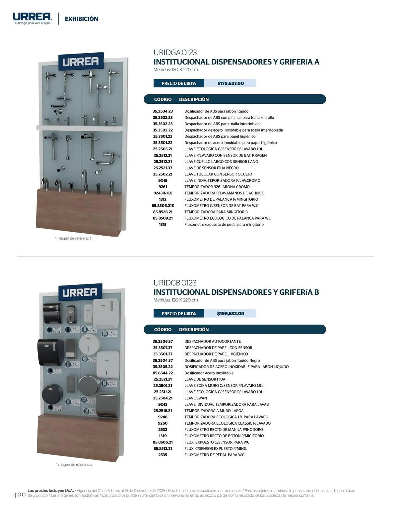 Catálogo de Catálogo Urrea 28 de febrero al 28 de febrero 2026 - Pagina 406