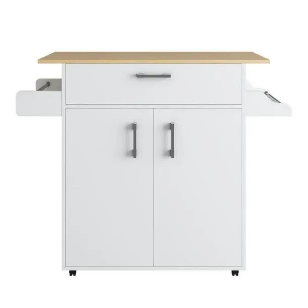 Mueble de Cocina HomeTrends Blanco con Almacenaje