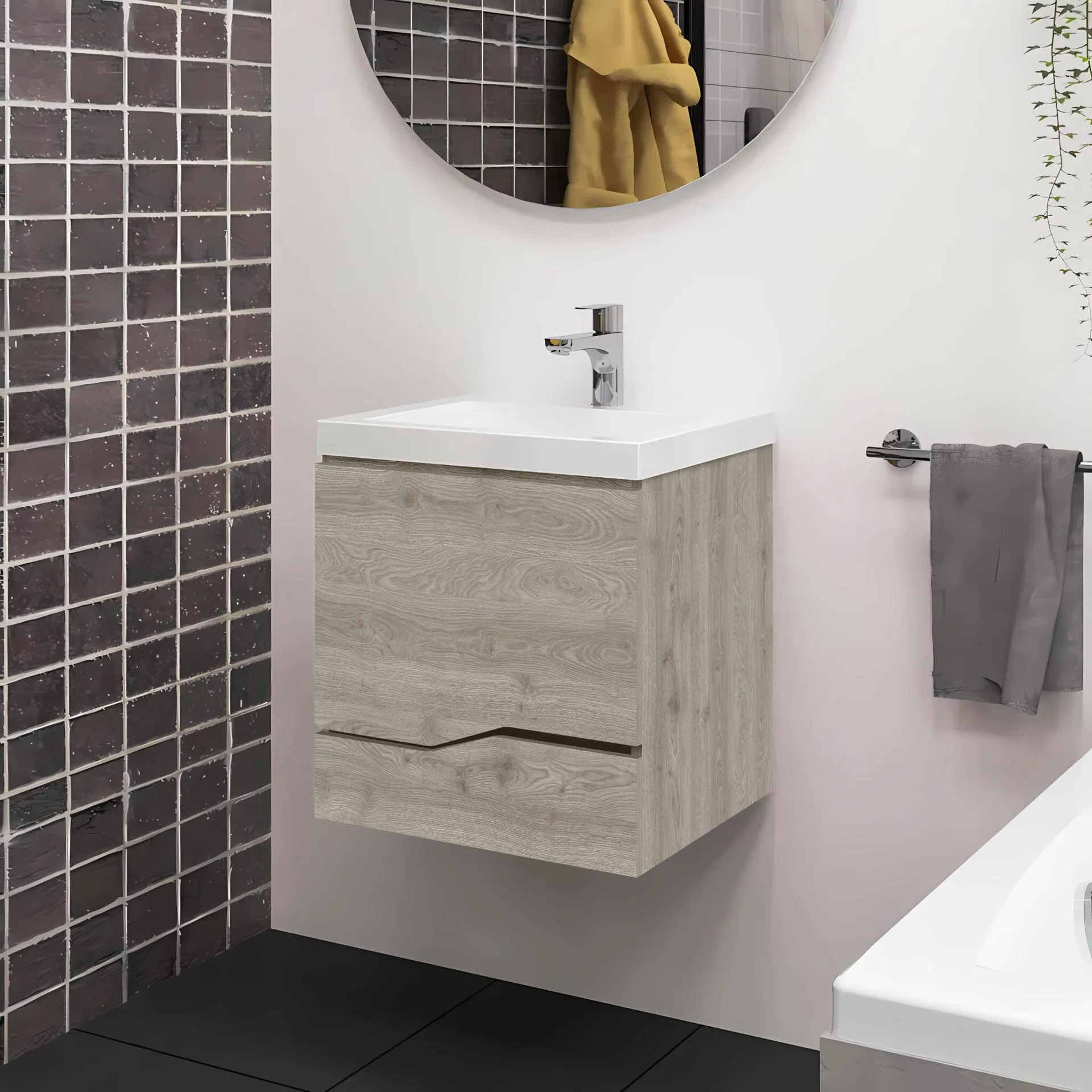 VANITY NAPOLES COLOR CENIZA