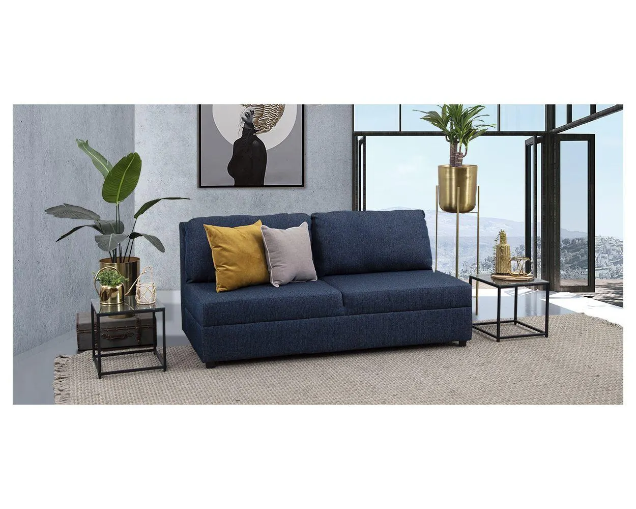Sofá 3 Plazas Gea Sirius Navi