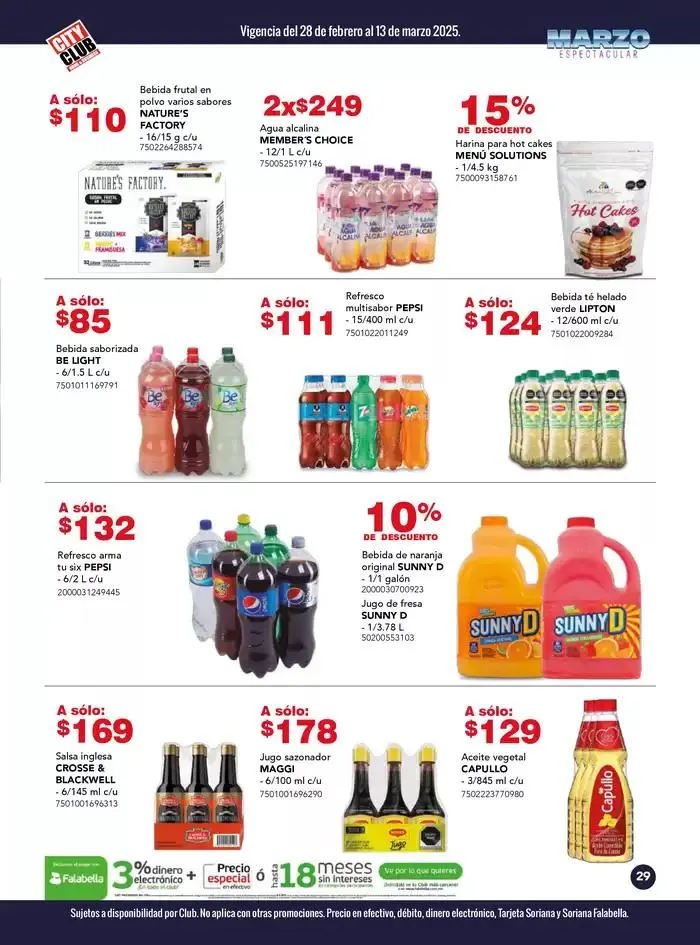 Catálogo de Marzo Espectacular 28 de febrero al 31 de marzo 2025 - Pagina 29