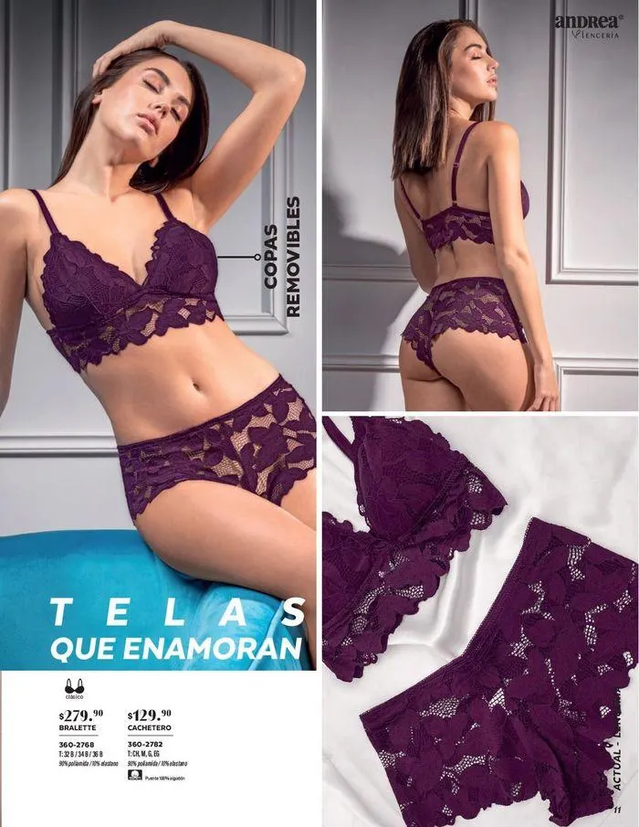 Catálogo de ANDREA - LENCERIA & VESTIR INTERIOR 26 de agosto al 25 de enero 2025 - Pagina 12