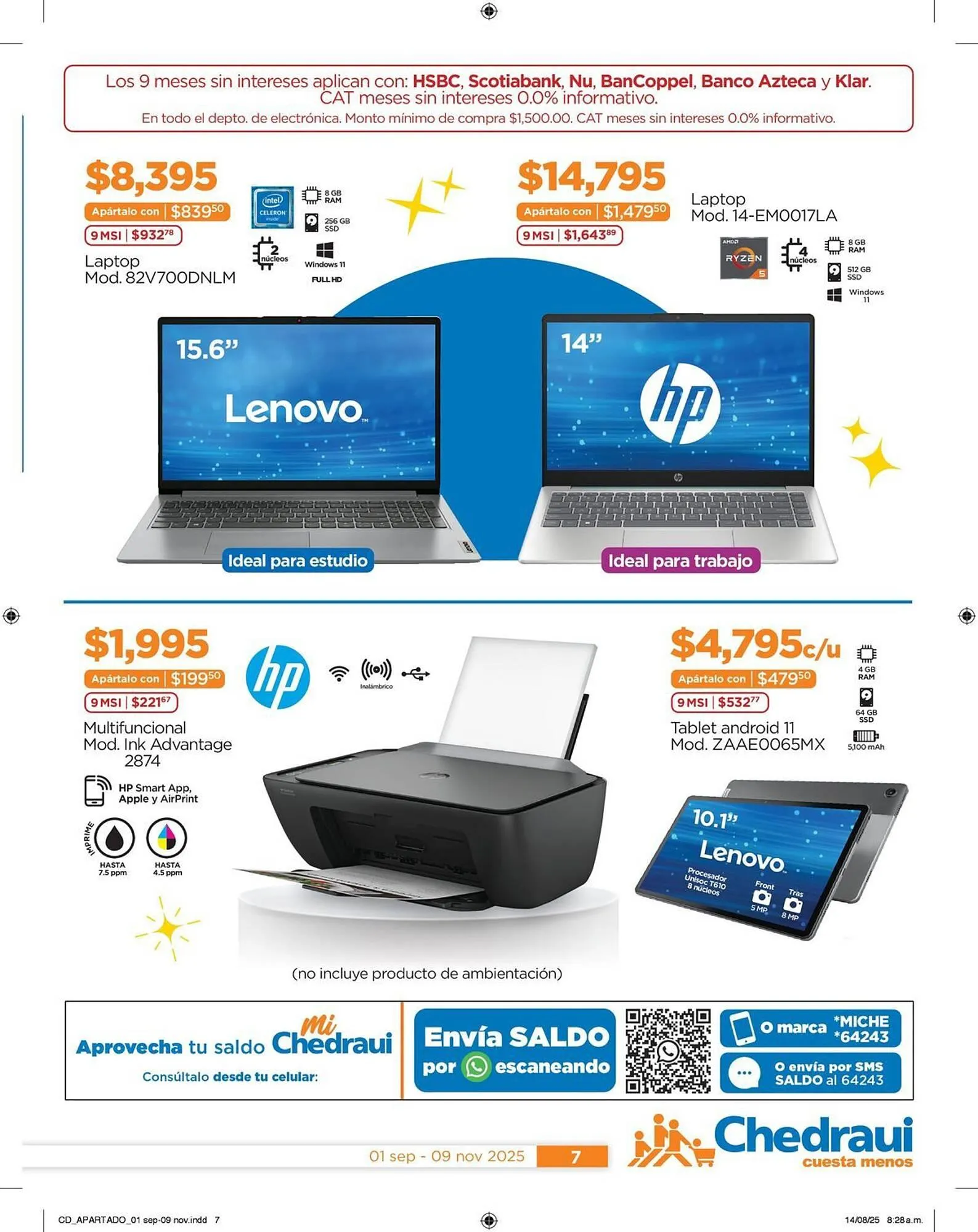 Catálogo de Folleto Chedraui 5 de noviembre al 9 de noviembre 2025 - Pagina 7