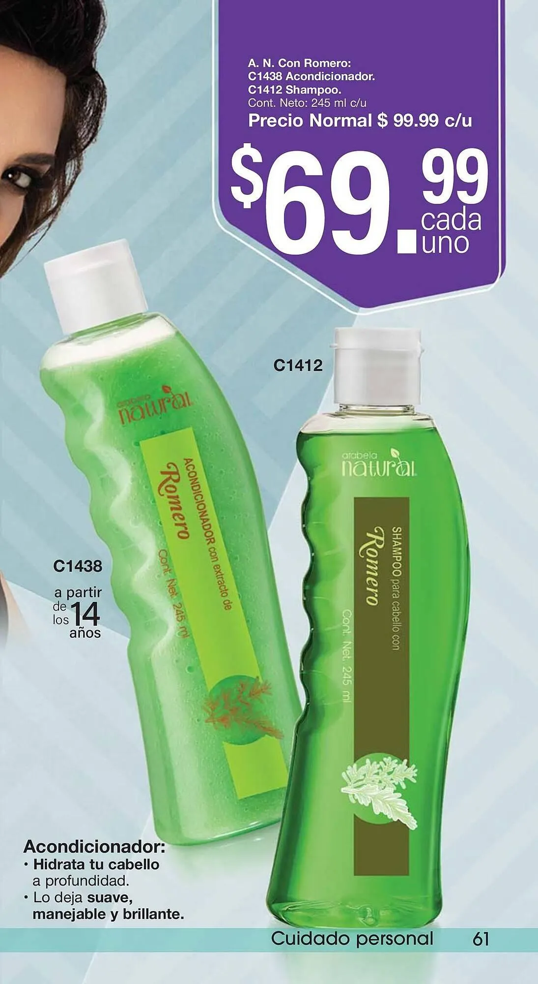 Catálogo de Catálogo Arabela 25 de abril al 16 de mayo 2024 - Pagina 61