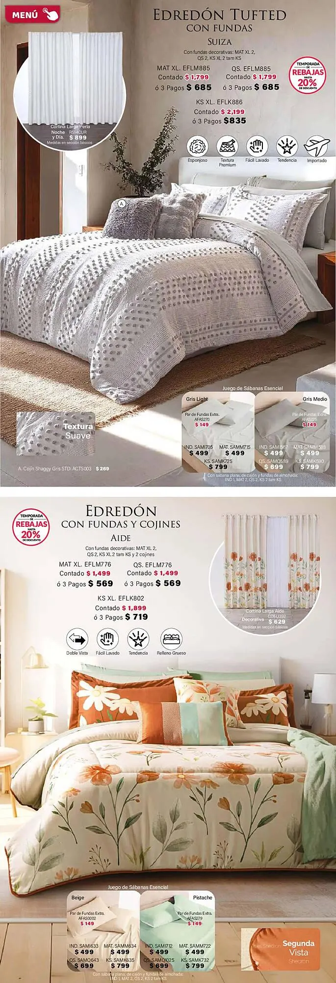 Catálogo de Catálogo Colchas Concord 1 de febrero al 2 de mayo 2026 - Pagina 8