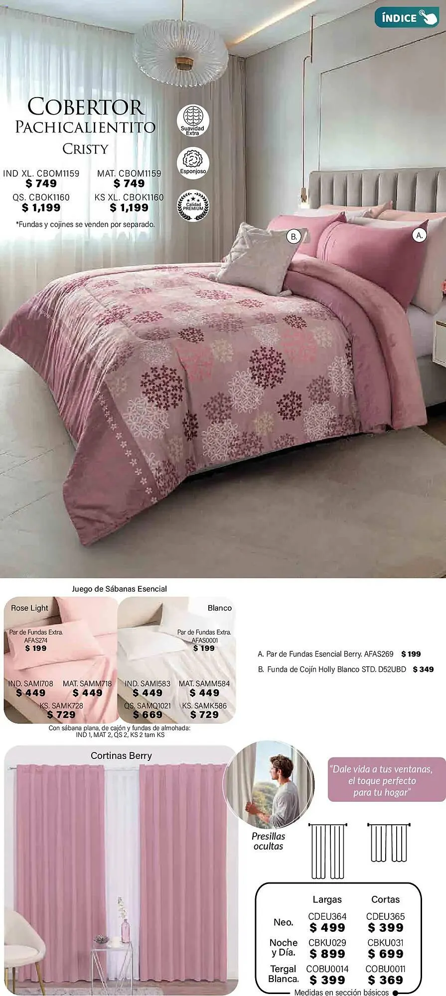 Catálogo de Catálogo Colchas Concord 1 de noviembre al 1 de febrero 2026 - Pagina 315