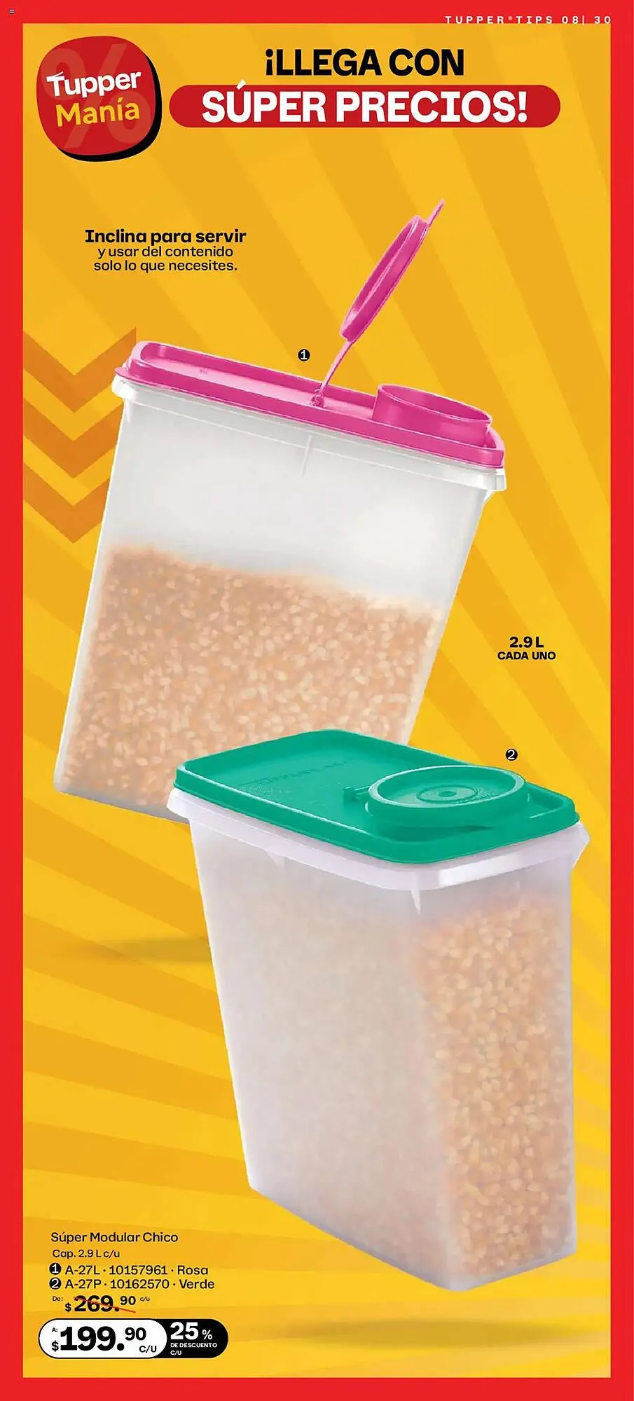 Catálogo de Catálogo Tupperware 14 de julio al 11 de agosto 2025 - Pagina 30