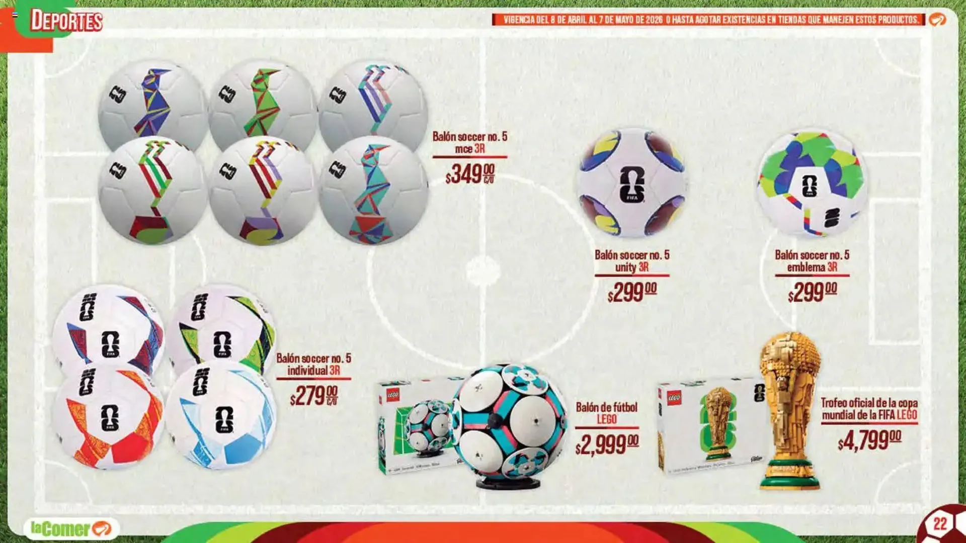 Catálogo de Folleto La Comer 8 de abril al 7 de mayo 2026 - Pagina 22