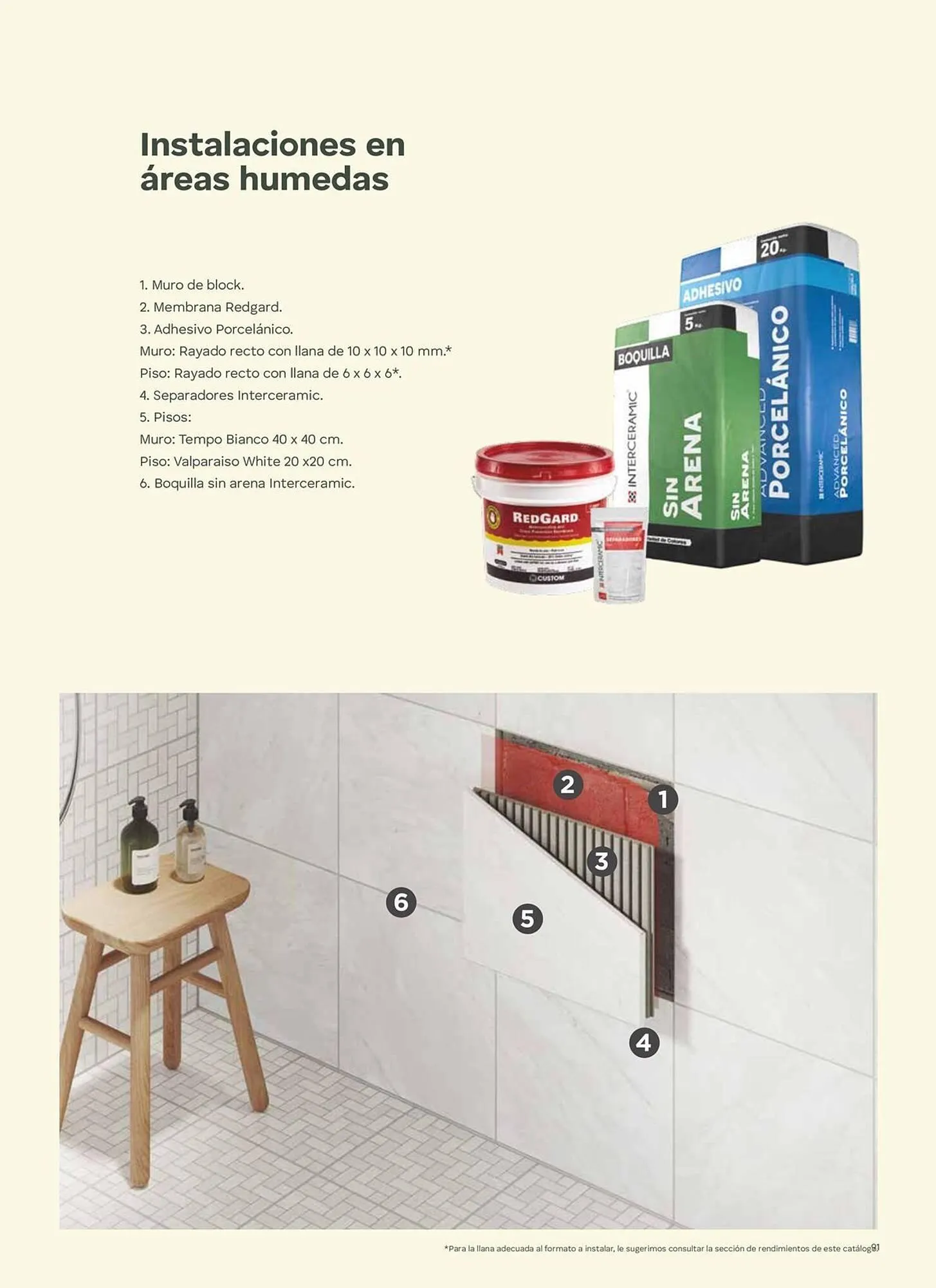 Catálogo de Catálogo Interceramic 3 de octubre al 3 de octubre 2026 - Pagina 91
