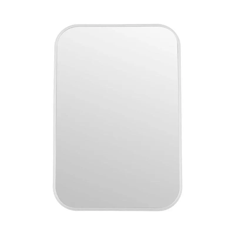 Espejo Rectangular De Mesa Blanco