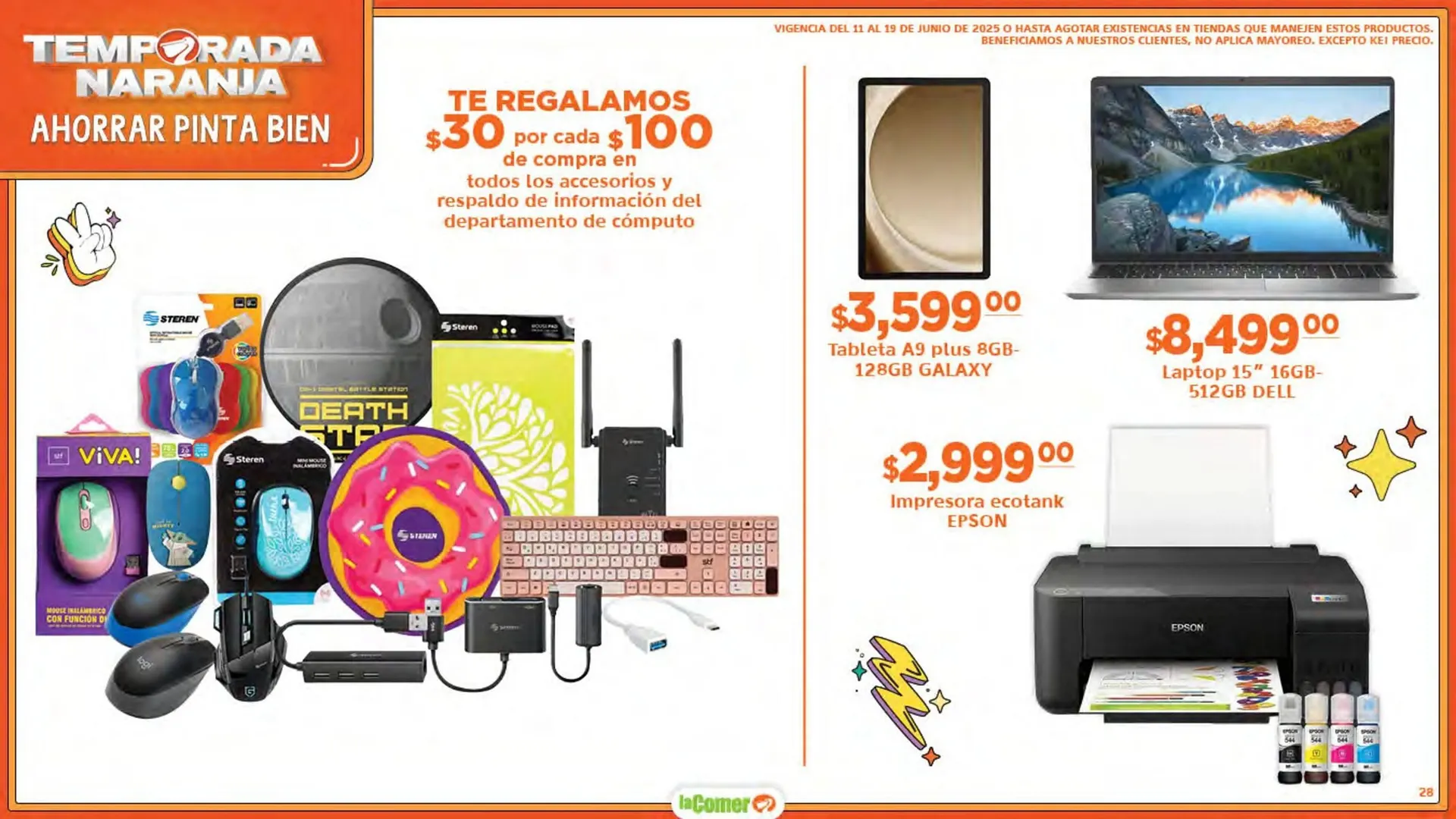 Catálogo de Catálogo La Comer 11 de junio al 19 de junio 2025 - Pagina 28
