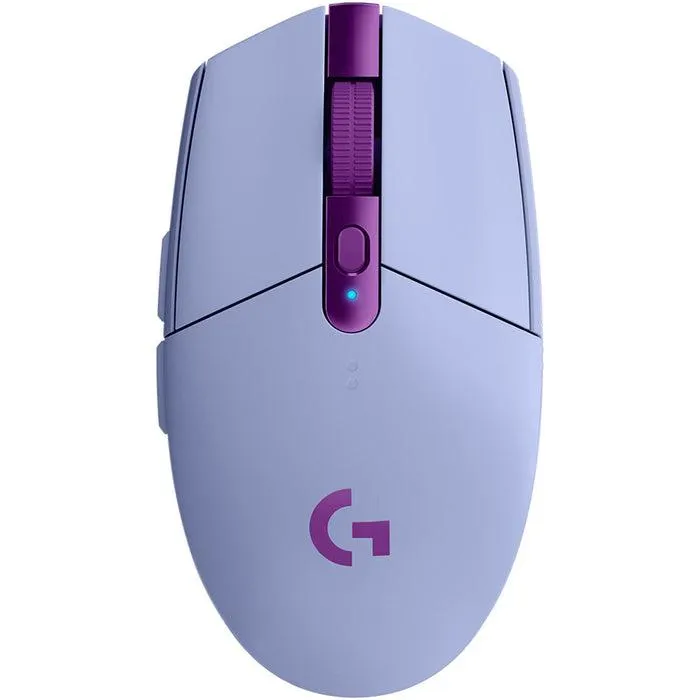 Mouse Gamer LOGITECH G305 Lightspeed 12000 DPI Inalambrico Lila 910-006021