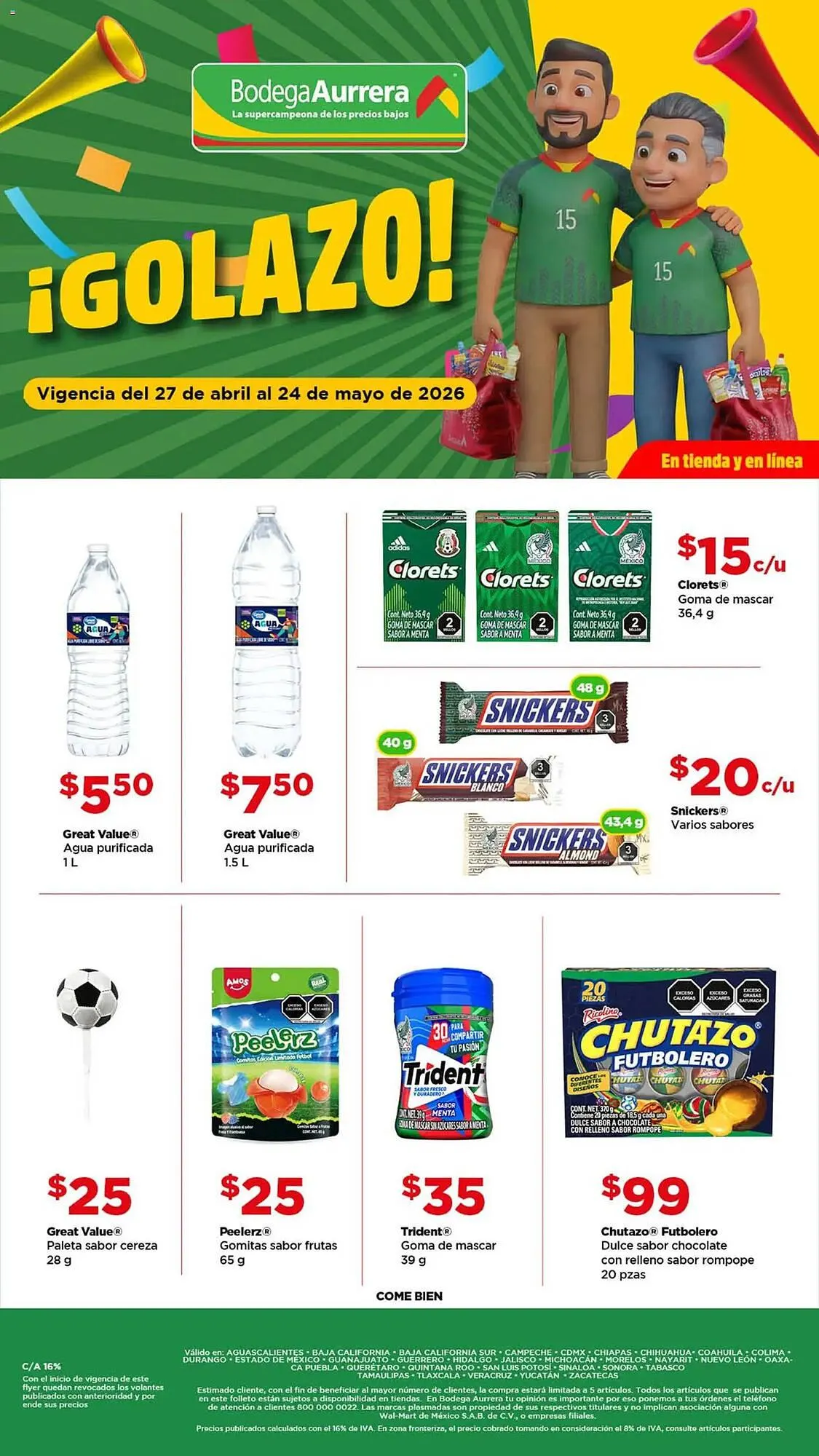 Catálogo de Folleto Bodega Aurrerá 27 de abril al 24 de mayo 2026 - Pagina 10