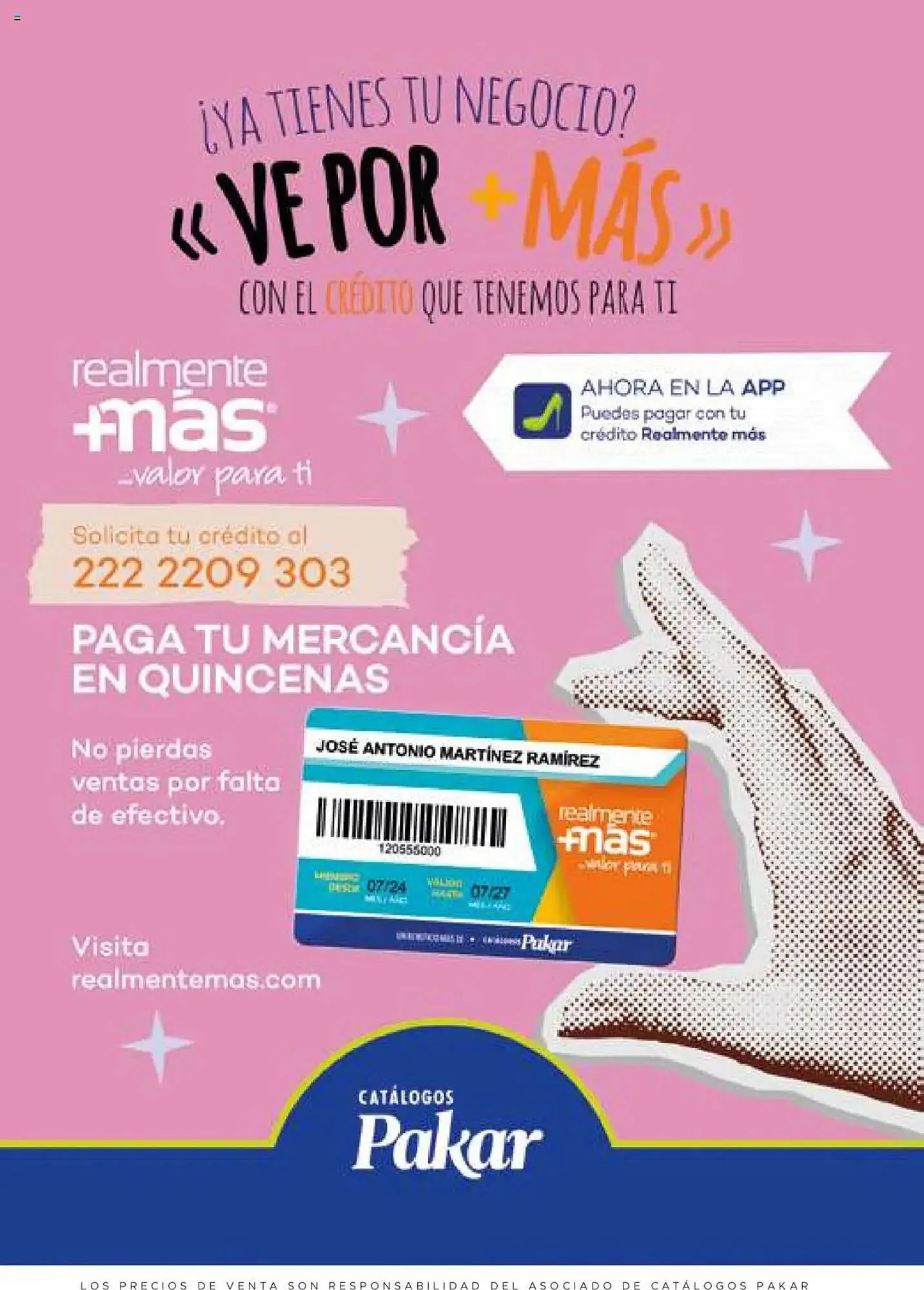 Catálogo de Catálogo SC Pakar 24 de julio al 1 de enero 2026 - Pagina 154