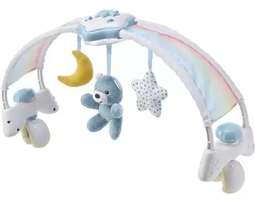 Chicco Arco Musical Rainbow Sky 2 En 1 Cunas Luces Nombre Del Diseño Rainbow Color Azul