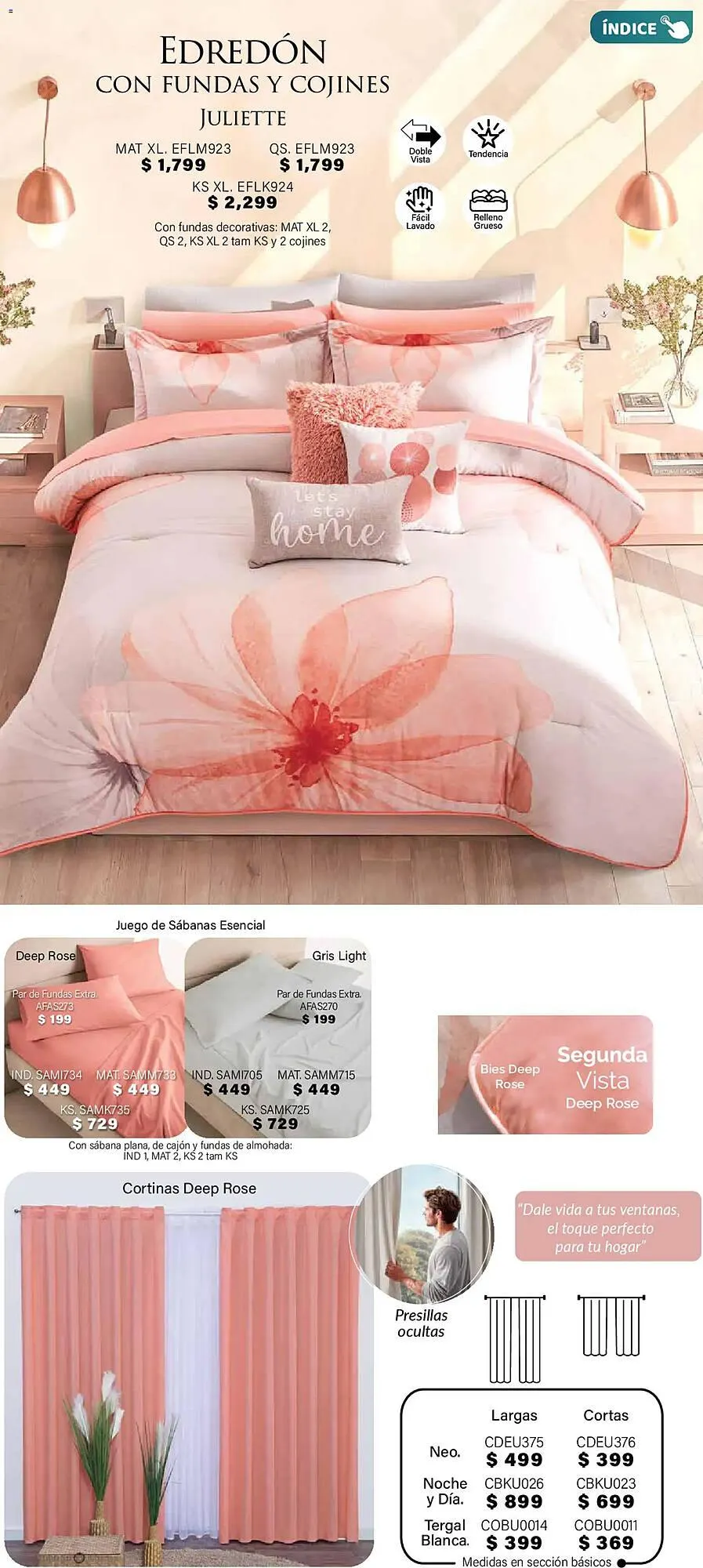 Catálogo de Catálogo Colchas Concord 1 de noviembre al 1 de febrero 2026 - Pagina 131