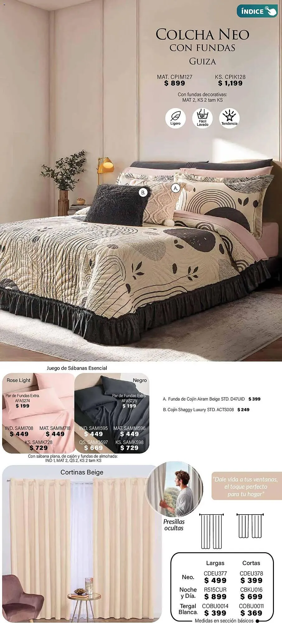 Catálogo de Catálogo Colchas Concord 1 de noviembre al 1 de febrero 2026 - Pagina 85