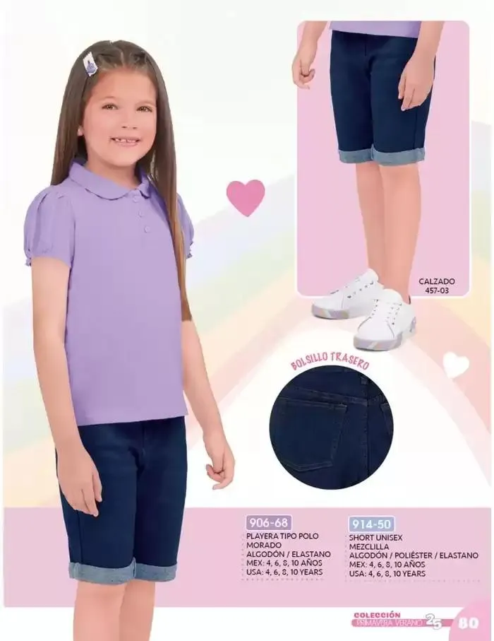 Catálogo de Catálogo Cklass Kids Niñas Primavera Verano 2025 México 8 de enero al 30 de junio 2025 - Pagina 82