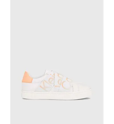 Tenis Calvin Klein Slip On Mujer Naranja