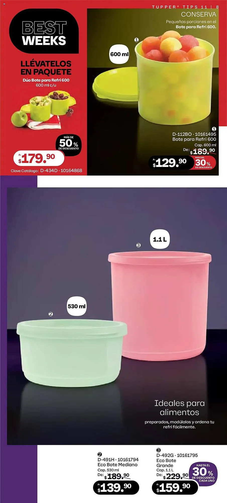 Catálogo de Catálogo Tupperware 6 de octubre al 3 de noviembre 2025 - Pagina 8