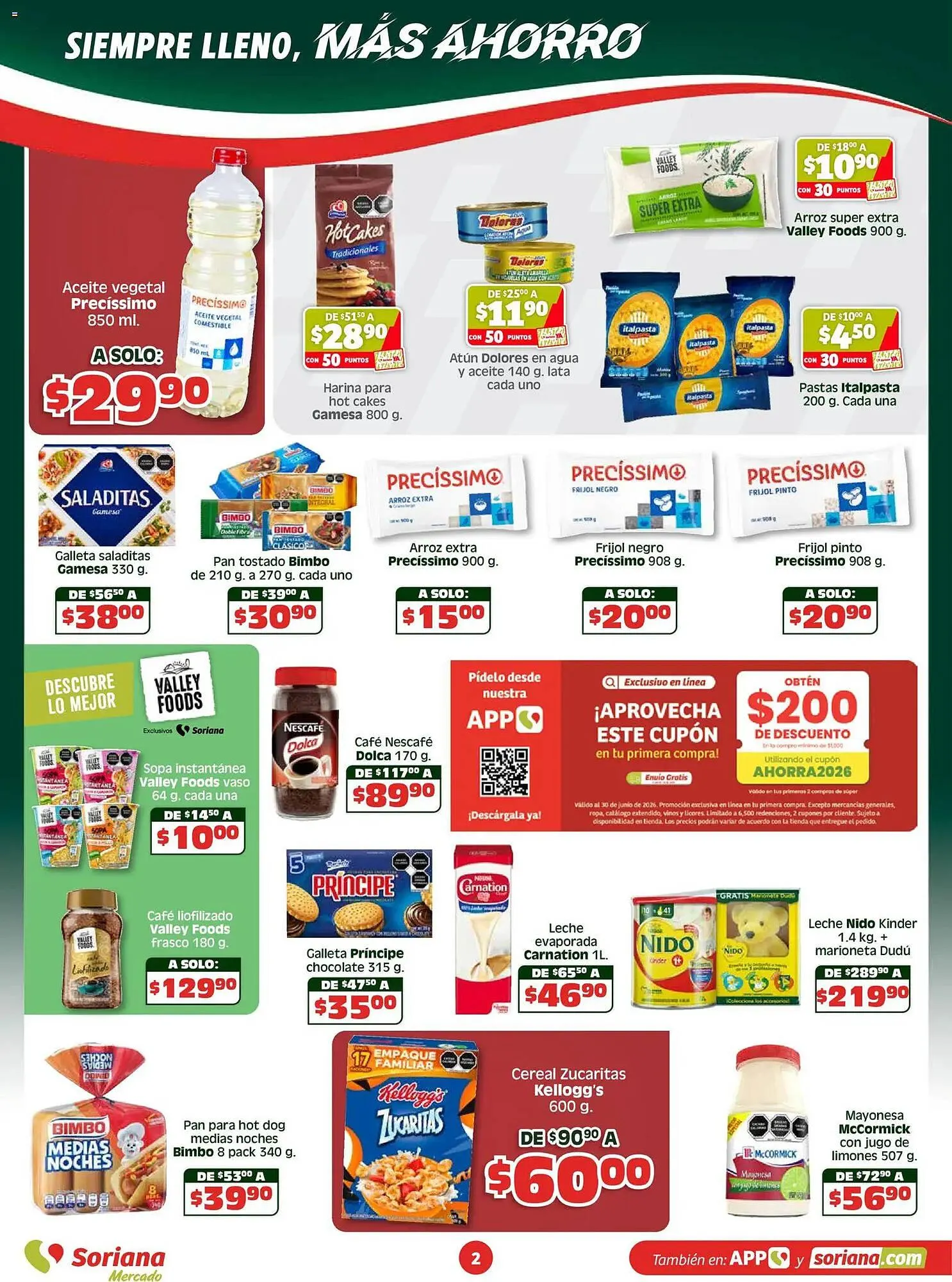 Catálogo de Folleto Soriana Mercado 30 de abril al 7 de mayo 2026 - Pagina 2