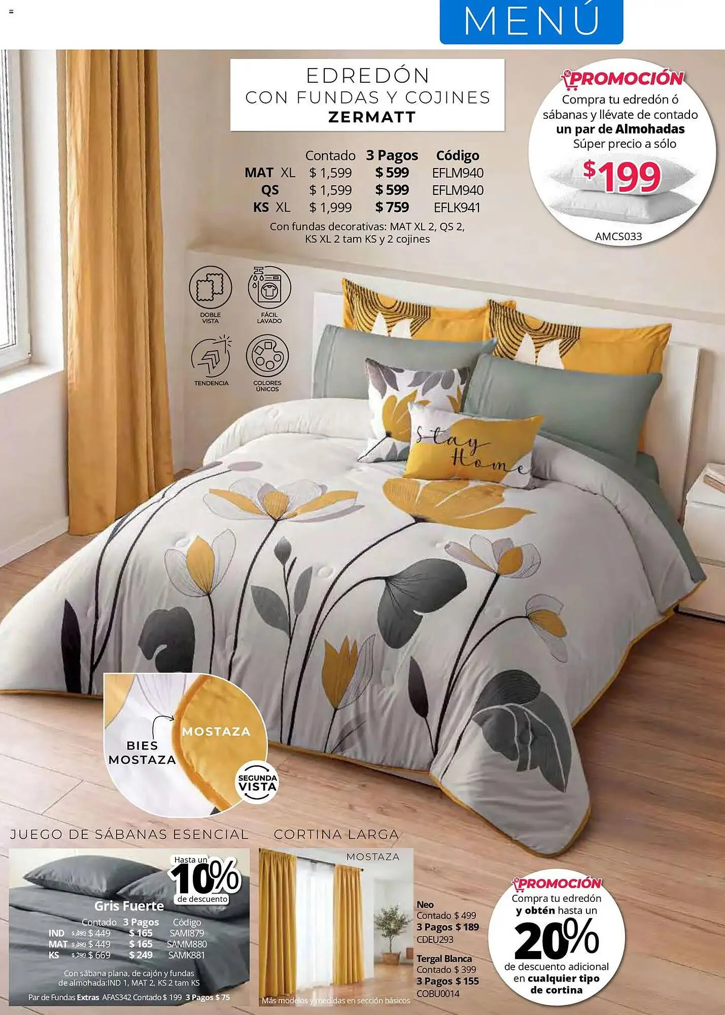 Catálogo de Catálogo Colchas Concord 1 de mayo al 1 de agosto 2026 - Pagina 23