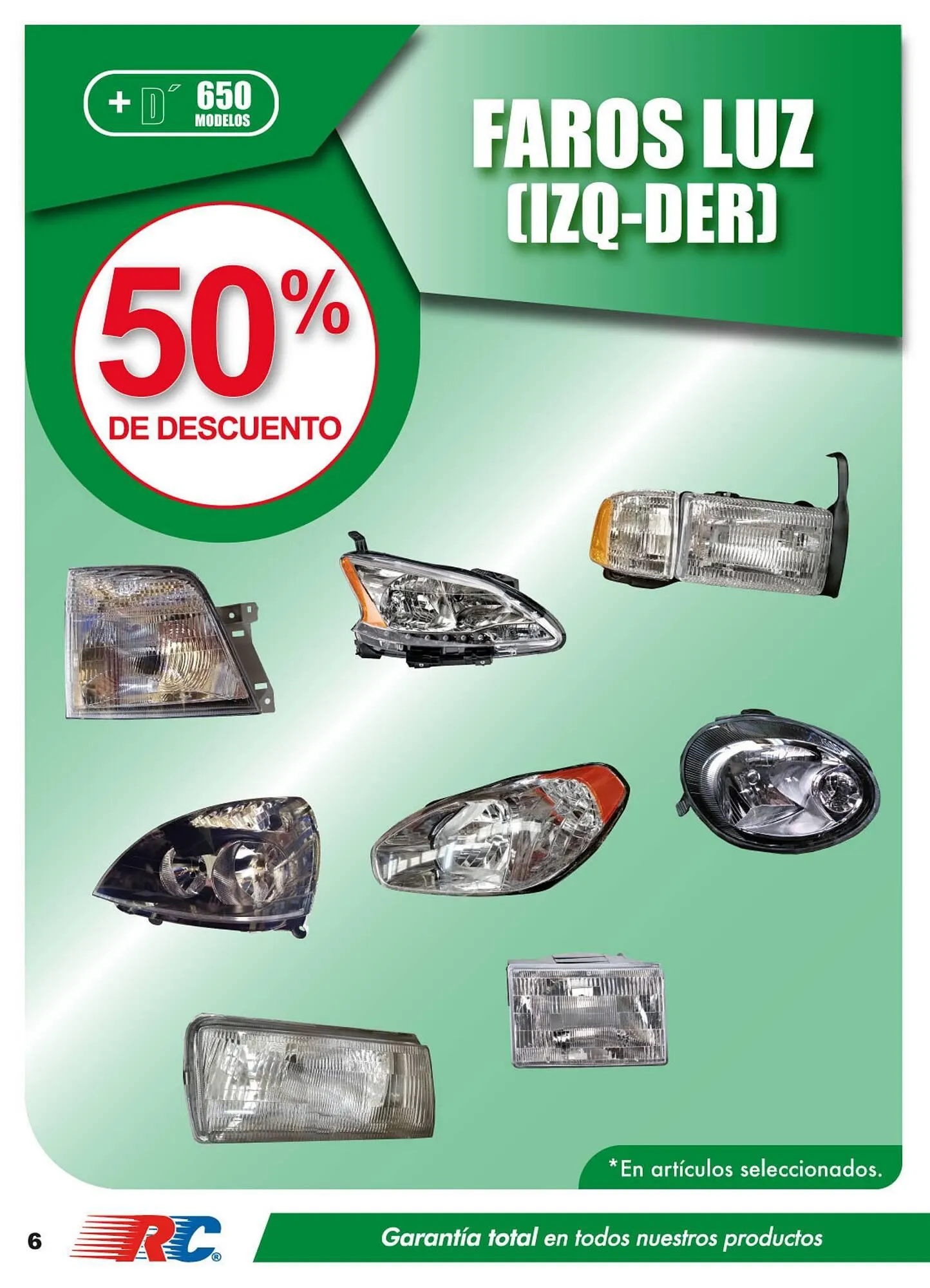 Catálogo de Catálogo Refaccionaria California 1 de abril al 30 de abril 2025 - Pagina 6