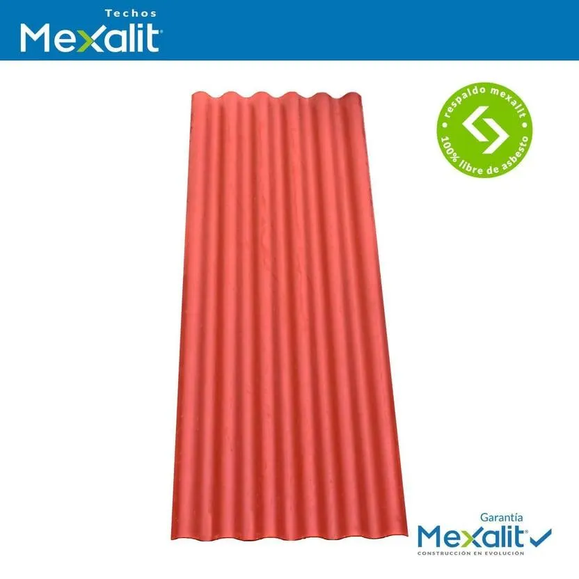 Lámina P7 de 0.97 x 2.44 m Rojo