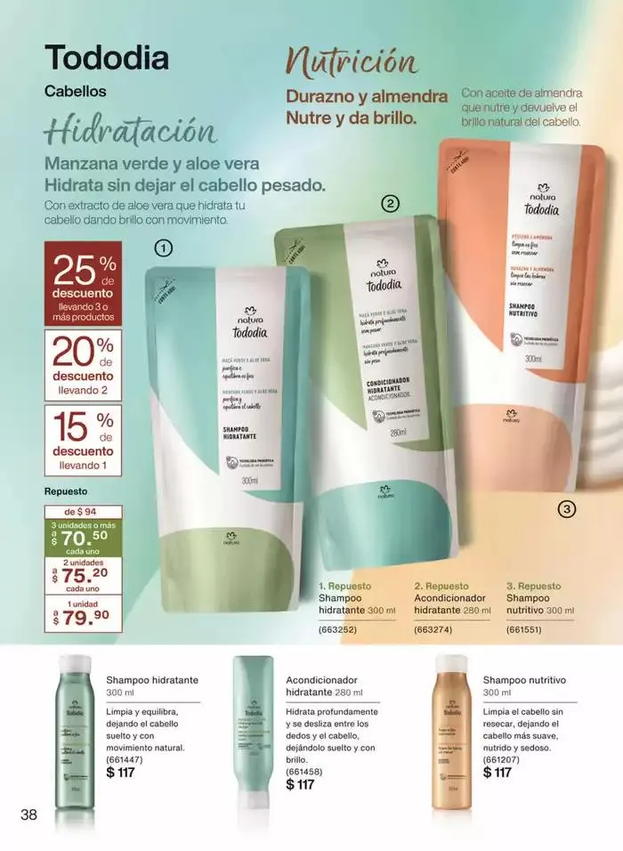 Catálogo de Avon Folleto Natura C2 3 de enero al 3 de febrero 2025 - Pagina 38