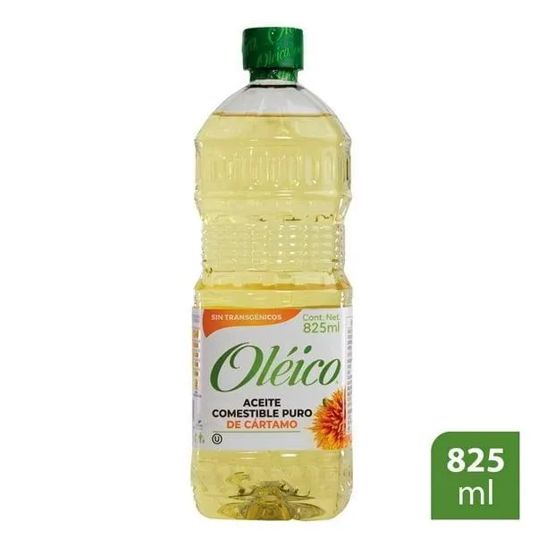 Aceite Oléico puro de cártamo 825 ml