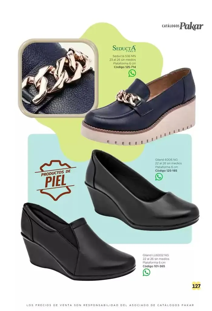 Catálogo de Pakar Mujer 31 de enero al 31 de agosto 2025 - Pagina 127