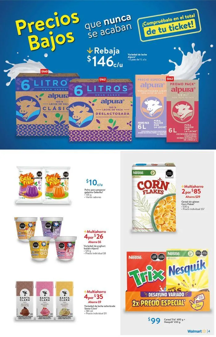 Catálogo de Walmart Súper - Precios Bajos 24 de mayo al 12 de junio 2024 - Pagina 4