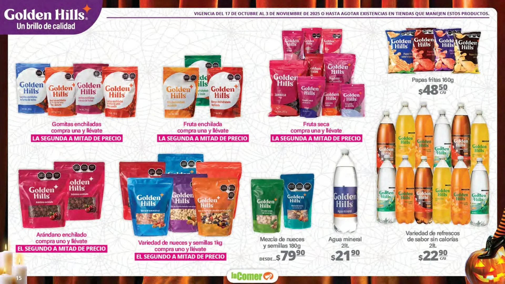 Catálogo de Folleto La Comer 17 de octubre al 3 de noviembre 2025 - Pagina 15