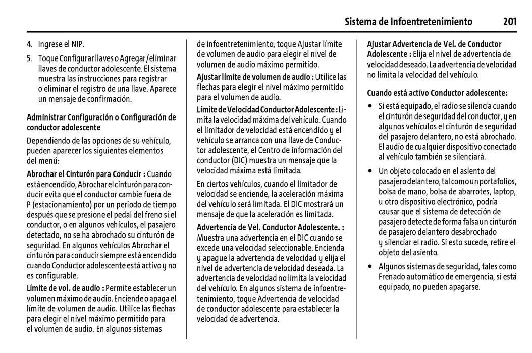 Catálogo de Cheyenne 2025 Manual del propietario 22 de enero al 31 de diciembre 2025 - Pagina 202