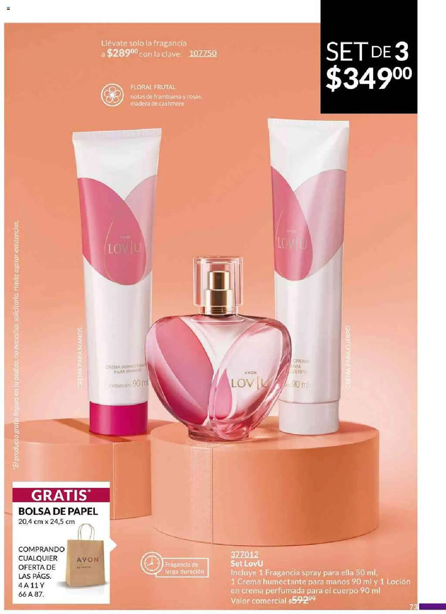 Catálogo de Catálogo Avon 14 de marzo al 22 de abril 2024 - Pagina 73