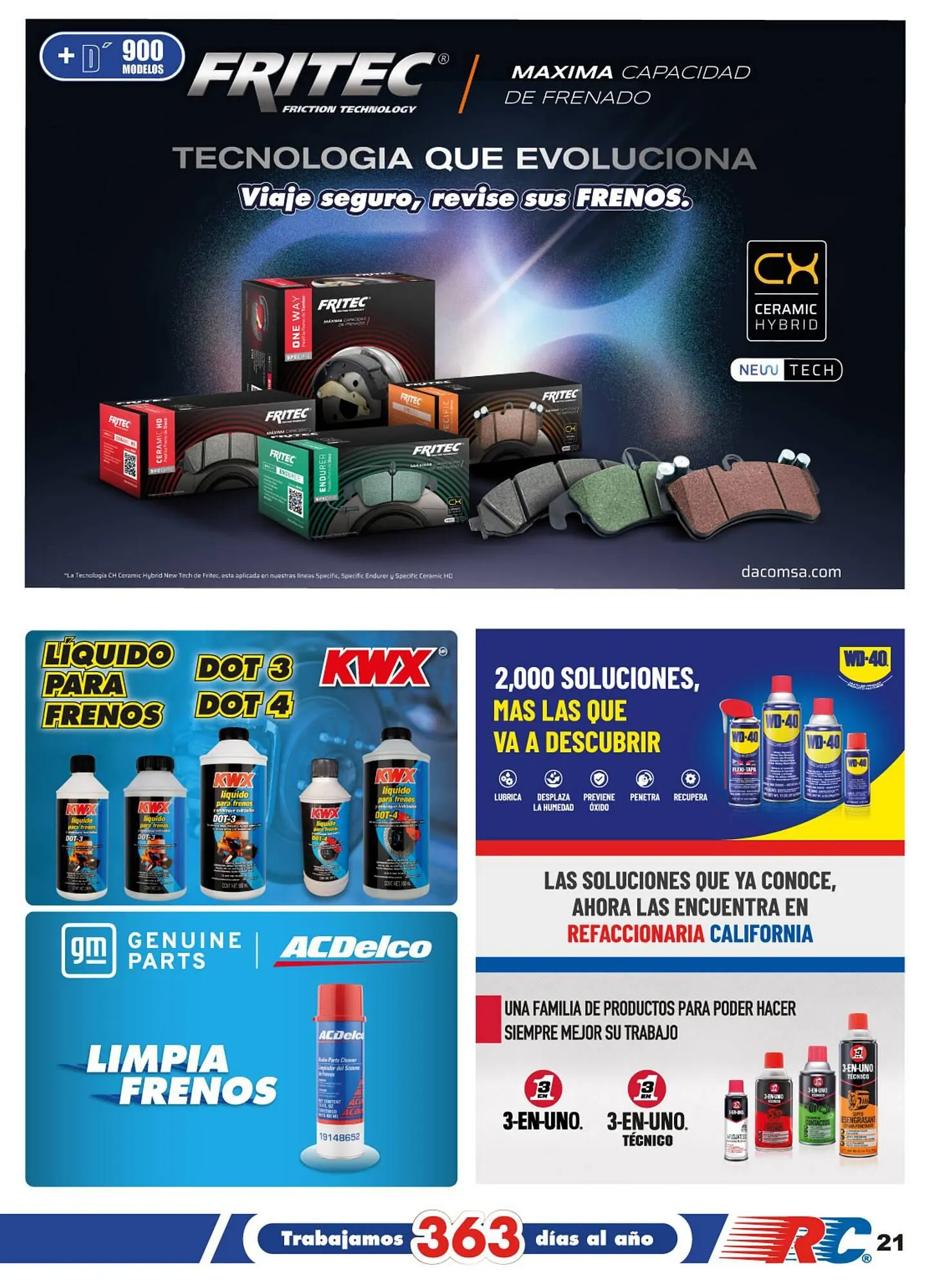 Catálogo de Catálogo Refaccionaria California 1 de abril al 30 de abril 2026 - Pagina 4
