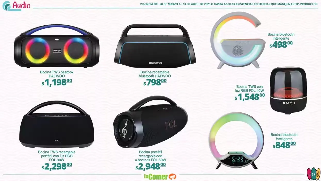 Catálogo de Catálogo La Comer 28 de marzo al 10 de abril 2025 - Pagina 17