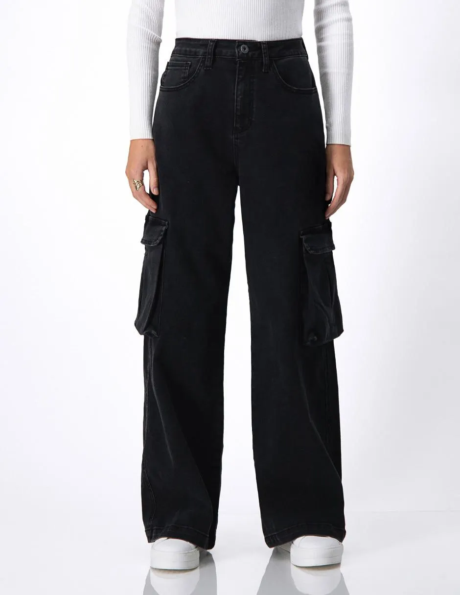 Jeans mom Ivonne corte cintura para mujer