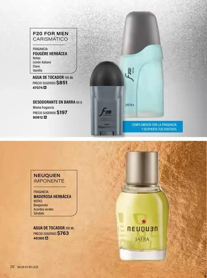 Catálogo de Ofertas Jafra 2 de mayo al 31 de mayo 2025 - Pagina 212